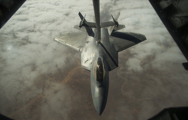 Free download f 22 raptor stealth aircraft jet free picture to be edited with GIMP free online image editor