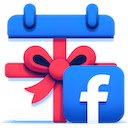 Facebook birthdays exporter  screen for extension Chrome web store in OffiDocs Chromium