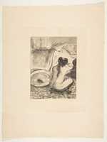 Free download Facsimile of Femme Nue Accroupie de Dos free photo or picture to be edited with GIMP online image editor