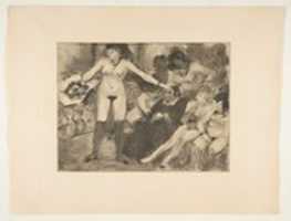 Free download Facsimile of La Fete de la Patrone free photo or picture to be edited with GIMP online image editor