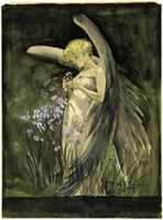 Free download Fairy in Irises free photo or picture to be edited with GIMP online image editor