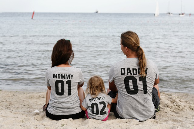 Free download family sea beach summer ocean free picture to be edited with GIMP free online image editor