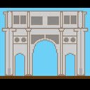 Famous Roman Buildings Tour  screen for extension Chrome web store in OffiDocs Chromium