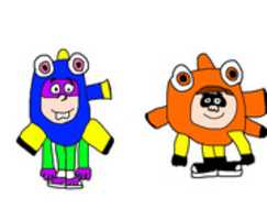 Free download Fanboy As Dory And Chum Chum As Marlin free photo or picture to be edited with GIMP online image editor