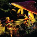 Fantasy Mushroom Lamp  screen for extension Chrome web store in OffiDocs Chromium