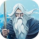 Fantasy Witch character with blue color scheme  screen for extension Chrome web store in OffiDocs Chromium