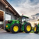 Farming Twin Tractors Tela John Deere HD para extensão da loja virtual do Chrome no OffiDocs Chromium