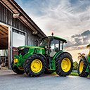 Farming Twin Tractors John Deere HD pantalla para extensión Chrome web store en OffiDocs Chromium