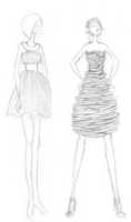 Free download fashion design illustration ideas free photo or picture to be edited with GIMP online image editor