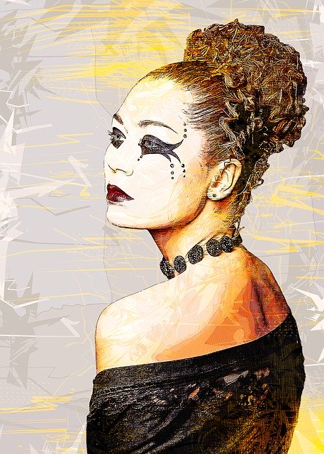 Free download Fashion Woman Charm free illustration to be edited with GIMP online image editor