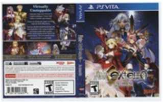Free download Fate Extella The Umbral Star ( US) ( PCSE 00928) Boxart free photo or picture to be edited with GIMP online image editor