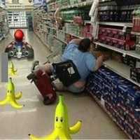 Free download Fat Person Mario Kart Meme free photo or picture to be edited with GIMP online image editor
