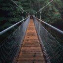 Features a suspension bridge that stretches  screen for extension Chrome web store in OffiDocs Chromium