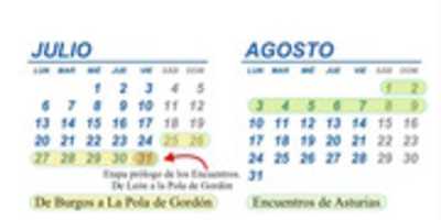 Free download Fechas Alcuentros 2015 free photo or picture to be edited with GIMP online image editor