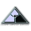 Tela Feledyn Computer Services para extensão da loja virtual do Chrome no OffiDocs Chromium