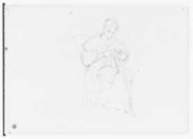 Free download Female Figure Sewing (from Sketchbook) free photo or picture to be edited with GIMP online image editor