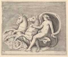 Free download Female Nude with Two Seahorses free photo or picture to be edited with GIMP online image editor