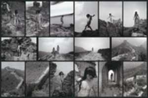 Free download Fen - Ma Liuming Walks on the Great Wall free photo or picture to be edited with GIMP online image editor