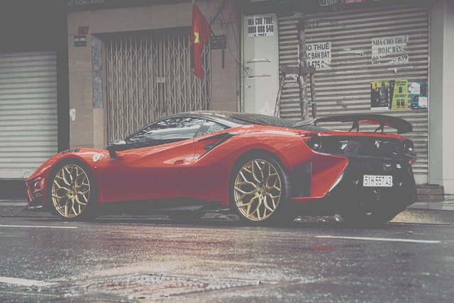 Kostenloser Download Ferrari 488 Sportwagen Straßenauto Kostenloses Bild, das mit dem kostenlosen Online-Bildeditor GIMP bearbeitet werden kann