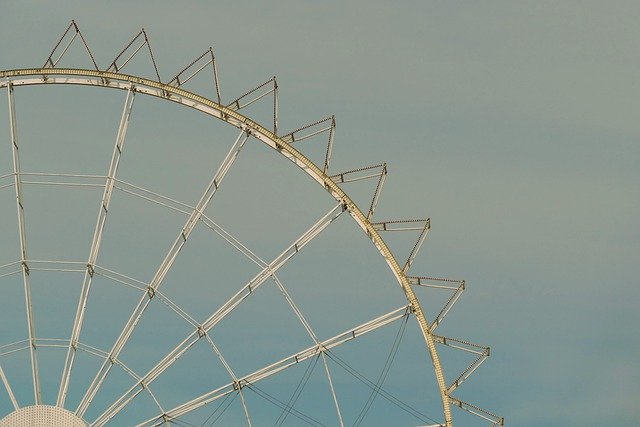 Gratis download Ferris Wheel Fair Folk Festival - gratis foto of afbeelding om te bewerken met GIMP online afbeeldingseditor