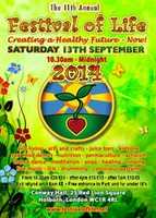 Free download Festival of Life 2014 Flyer Front free photo or picture to be edited with GIMP online image editor