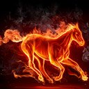 Fiery Horse chrome Theme  screen for extension Chrome web store in OffiDocs Chromium