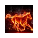 Fiery Horse chrome Theme (Updated by Deg026)  screen for extension Chrome web store in OffiDocs Chromium