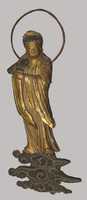 Free download Figure of Attendant Deity holding a Mallet free photo or picture to be edited with GIMP online image editor