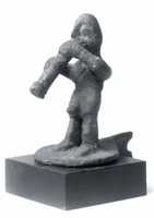 Free download Figure of man blowing trumpet free photo or picture to be edited with GIMP online image editor