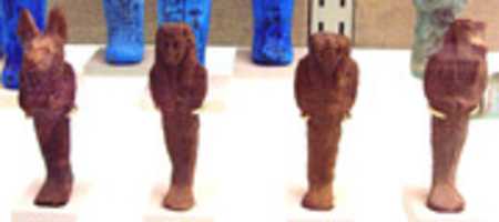 Free download Figure of Qebehsenuef Belonging to Nesenaset free photo or picture to be edited with GIMP online image editor
