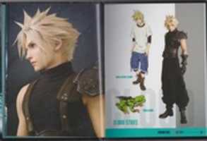 Free download Final Fantasy VII Remake Collectors Edition Art Book free photo or picture to be edited with GIMP online image editor