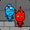 Fireboy and Watergirl 1 HTML5 Game  screen for extension Chrome web store in OffiDocs Chromium