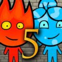 Fireboy and Watergirl 5 juega en línea  screen for extension Chrome web store in OffiDocs Chromium