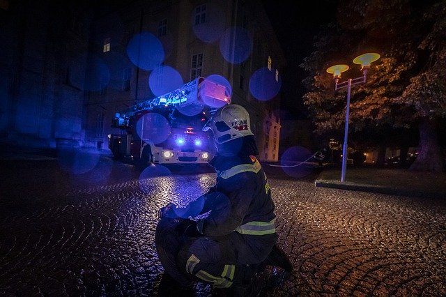 Free download firefighter ladder rescue fireman free picture to be edited with GIMP free online image editor