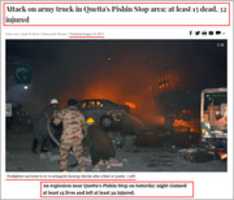 Free download Firefighters Use Hoses To Try To Extinguish Burning Vehicles After A Blast In Quetta free photo or picture to be edited with GIMP online image editor