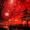 Fireworks by the river  screen for extension Chrome web store in OffiDocs Chromium