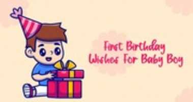 Free download first-happy-birthday-wishes-for-baby-boy-950x500 free photo or picture to be edited with GIMP online image editor