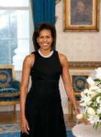 Free download First Lady Michelle Obama official portrait free photo or picture to be edited with GIMP online image editor