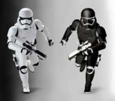 Free download First Order Stormtrooper vs First Order Shadow Trooper Concept Art free photo or picture to be edited with GIMP online image editor