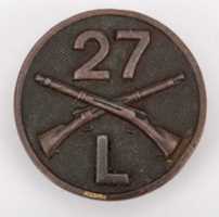 Free download First World War Darkened Bronze Enlisted Branch Insignia Disks free photo or picture to be edited with GIMP online image editor
