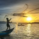 Fishing in the morning  screen for extension Chrome web store in OffiDocs Chromium
