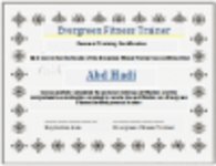 دانلود رایگان Fitness Certificate Template DOC، XLS یا PPT قالب رایگان برای ویرایش با LibreOffice آنلاین یا OpenOffice Desktop آنلاین