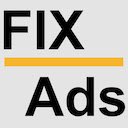 FIXAds  screen for extension Chrome web store in OffiDocs Chromium