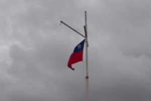 Free download Flag of Chile on Hornos Island free photo or picture to be edited with GIMP online image editor
