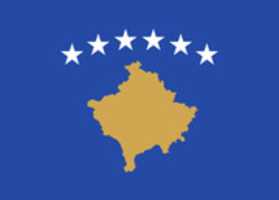 Free download Flag Of Kosovo free photo or picture to be edited with GIMP online image editor