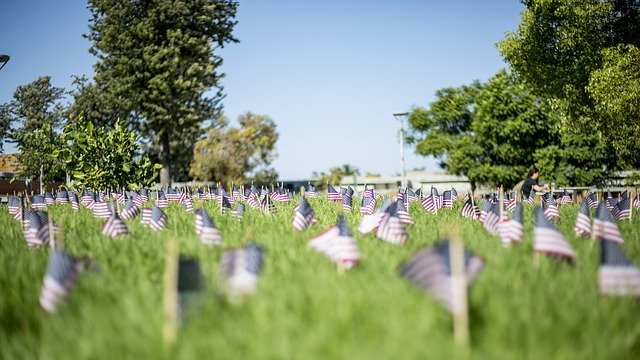 Free download flags grass american patriotism free picture to be edited with GIMP free online image editor