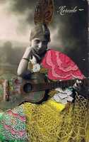 Free download Flamenco Girl (1918, Spain) free photo or picture to be edited with GIMP online image editor