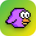 Flappy Bird Purple  screen for extension Chrome web store in OffiDocs Chromium