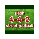 หน้าจอเกม Flash 4 4 2 Street Football Soccer สำหรับส่วนขยาย Chrome เว็บสโตร์ใน OffiDocs Chromium