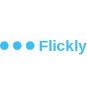 Flickly  screen for extension Chrome web store in OffiDocs Chromium
